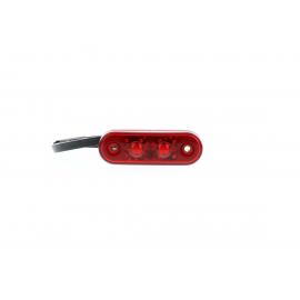 Rear position lamp LED 24V red 